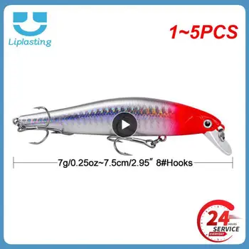 1~5PCS קלוש 135mm/15.4 g מינו בחכה דג מעופף קלאסי Wobblers פלסטיק קשה פיתיון דמוי דג קרפיון פייק דיג