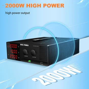 DC מתכוונן מעבדה אספקת חשמל עם RS-232 200V 10A ממשק תקשורת 100W-2000W מתח גבוה הספסל מקור מתח מיוצב