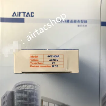 1PCS החדשה AirTAC 4V21008A 4V210-08 AC220V שסתום סולנואיד
