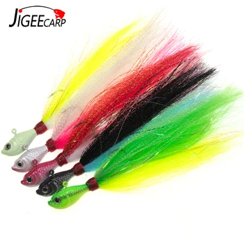Jigeecarp שבלונות שיער לנענע את הראש תולעים החורף דיג פתיונות עבור אמצעי אחסון מפוצל בס דג סנוק רוק דגים לגלוש הליהוק לפתות