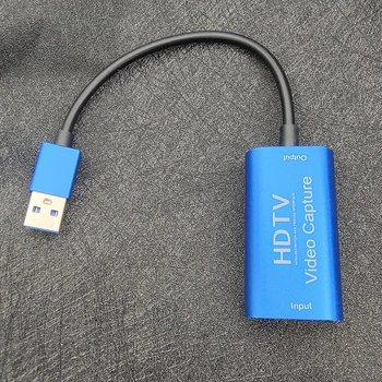 כרטיס לכידת וידאו USB 3.0 HD 1080P מסוג C-HDMI תואם מיקרו USB Video Grabber תיעוד במצלמה שידור חי במצלמה