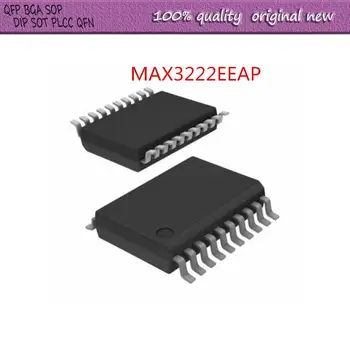 חדש 5PCS/LOT MAX3222EEAP MAX3222EEA MAX3222EE MAX3222E MAX3222 MAX3222EEAP+T SSOP-20