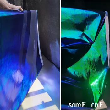 קשת רעיוני בד כחול כהה-ירוק עמיד למים DIY רקע תפאורה לבמה Cosplay חצאית שקיות בגדים מעצב בד