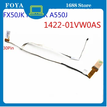 30pin LCD LVDS CABLE FHD 1422-01VW0AS LVDS CABLE עבור ASUS X550JD FX50 FX50J FX50JK FX50JX A550J